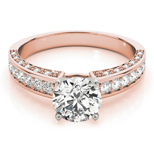 Single Row Prong Set Diamond Engagement Ring · 0.40 ct tw