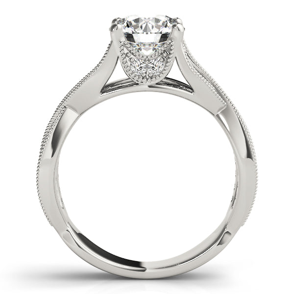 Round Multi-Row Diamond Engagement Ring · 1.39 ct tw