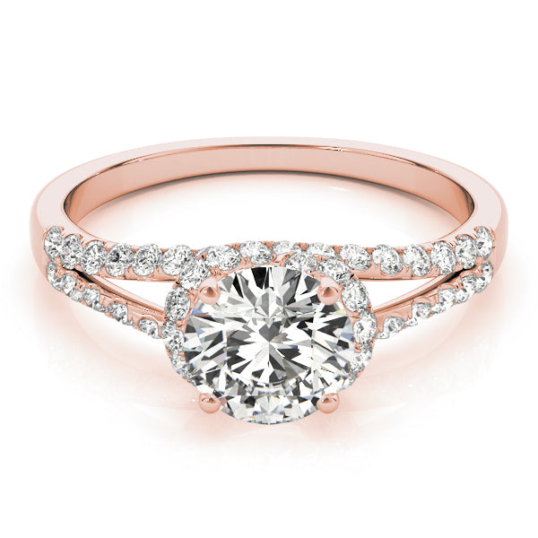 Round Multi-Row Diamond Engagement Ring · 1.34 ct tw