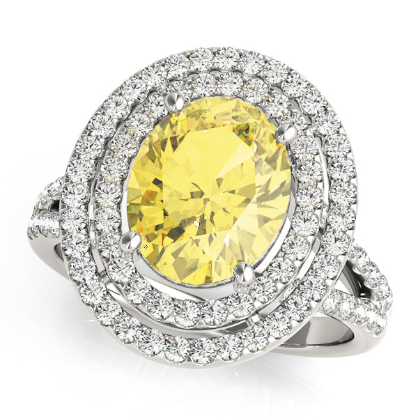 Oval Gemstone Fashion Ring · 0.81 ct tw