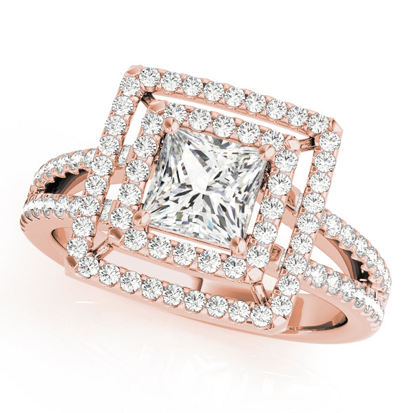 Square Princess & Cushion Gemstone Fashion Ring · 0.57 ct tw
