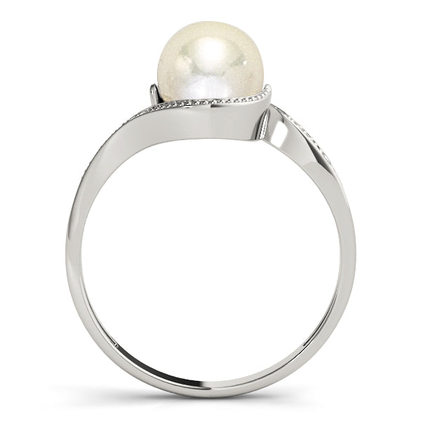 Pearl Gemstone Fashion Ring · 0.02 ct tw