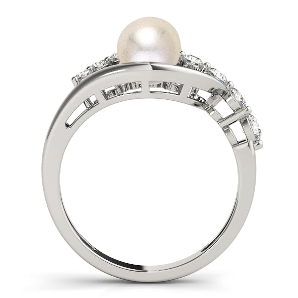 Pearl Gemstone Fashion Ring · 0.27 ct tw