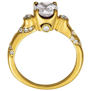 Round Gemstone Fashion Ring · 1.24 ct tw
