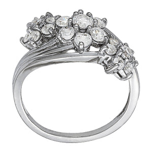 Diamond Cluster Fashion Ring · 1.01 ct tw