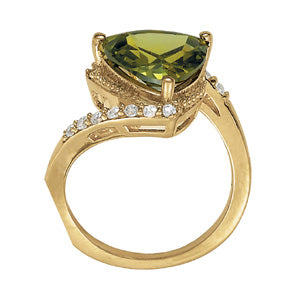 Trillion Gemstone Fashion Ring · 0.16 ct tw