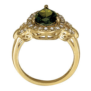 Pear Gemstone Fashion Ring · 0.17 ct tw