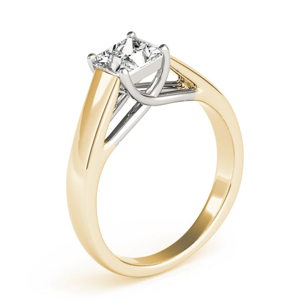 Square Trellis Diamond Engagement Ring · 0.75 ct tw