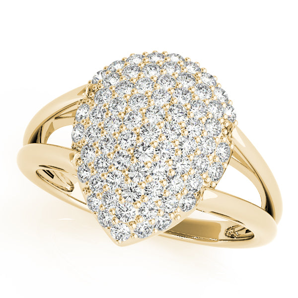 Diamond Cluster Fashion Ring · 0.54 ct tw
