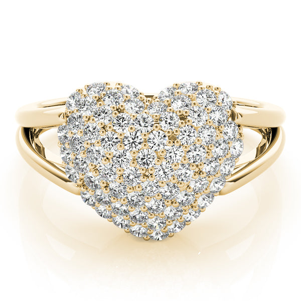 Diamond Cluster Fashion Ring · 0.54 ct tw