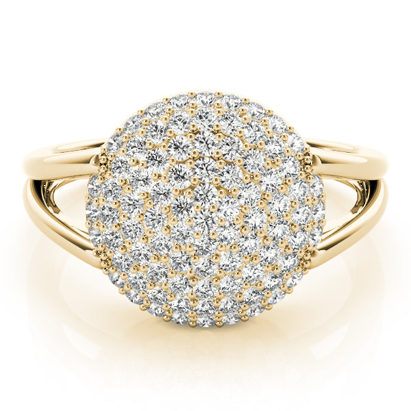Diamond Cluster Fashion Ring · 0.54 ct tw
