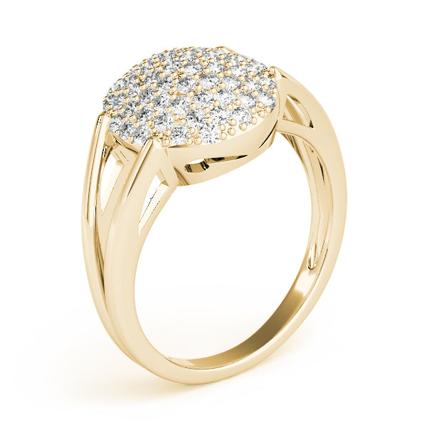 Diamond Cluster Fashion Ring · 0.54 ct tw