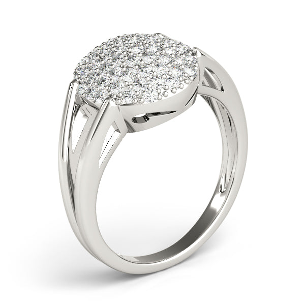 Diamond Cluster Fashion Ring · 0.54 ct tw