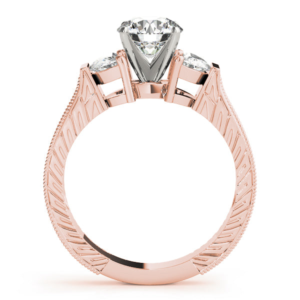 Fancy Shape Diamond Engagement Ring · 0.90 ct tw