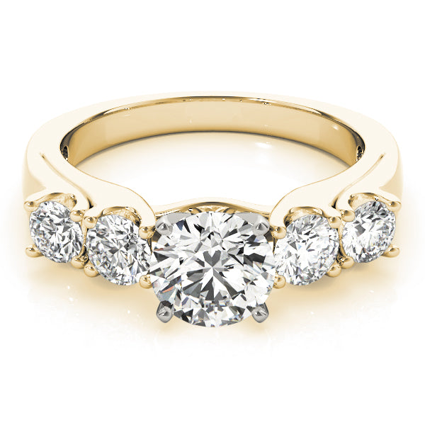 Single Row Prong Set Diamond Engagement Ring · 0.80 ct tw