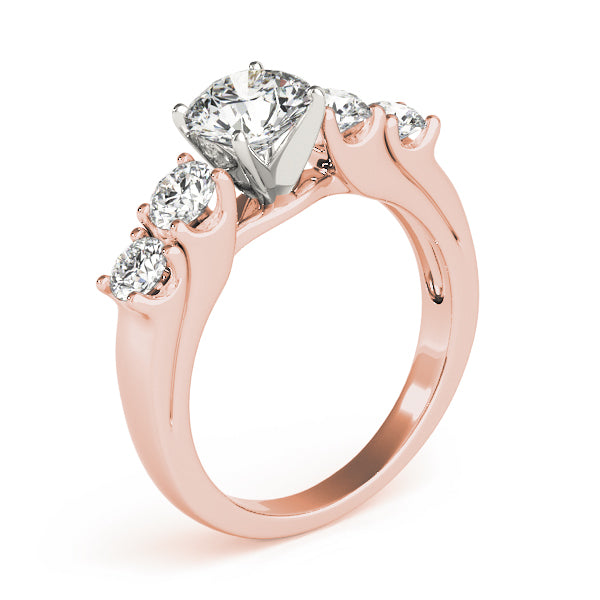 Single Row Prong Set Diamond Engagement Ring · 0.80 ct tw