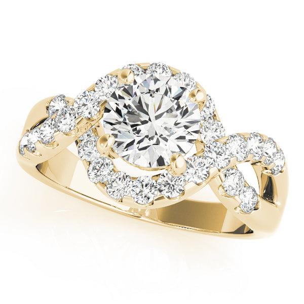 Round Multi-Row Diamond Engagement Ring · 1.98 ct tw