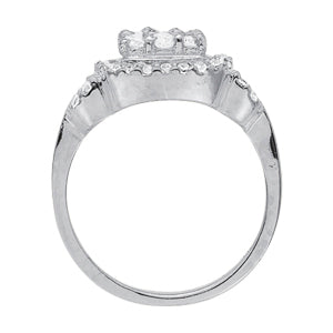 Diamond Cluster Fashion Ring · 0.72 ct tw