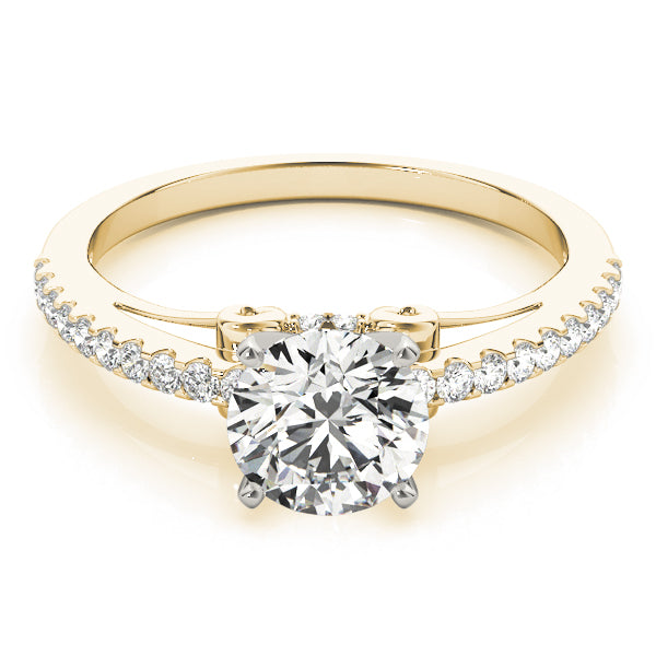 Single Row Prong Set Diamond Engagement Ring · 0.18 ct tw