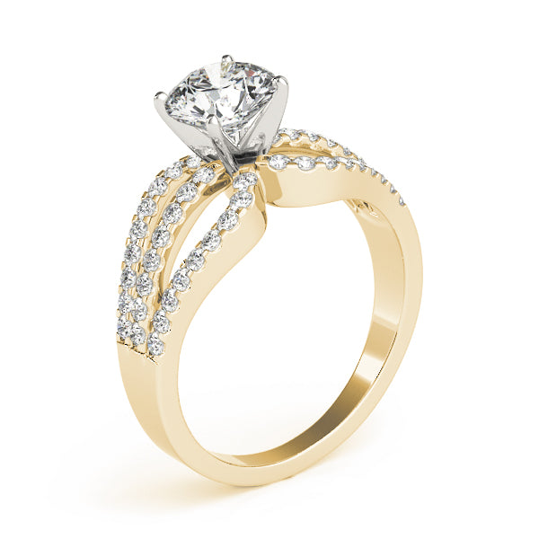Multi-Row Diamond Engagement Ring · 0.52 ct tw