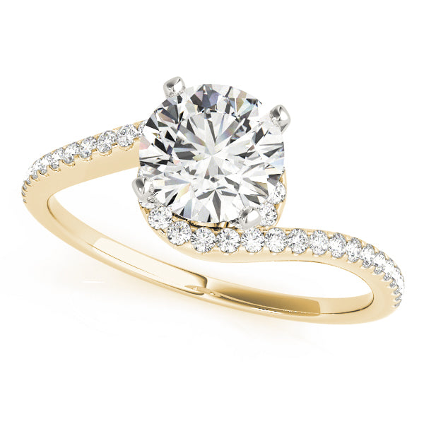 Bypass Diamond Engagement Ring · 0.20 ct tw