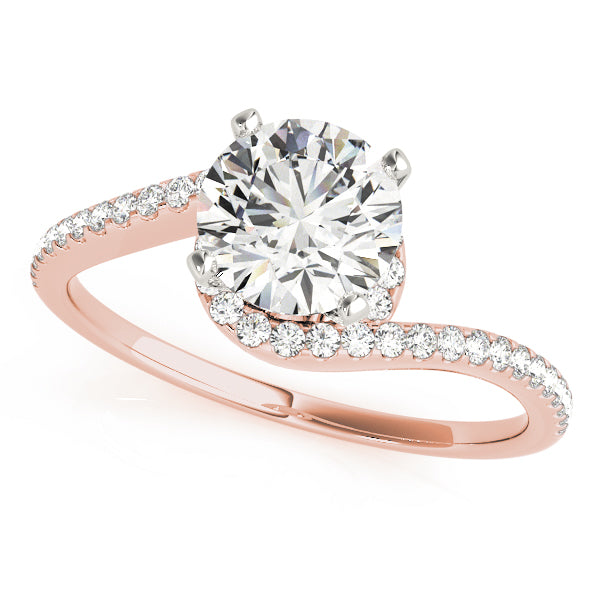 Bypass Diamond Engagement Ring · 0.20 ct tw