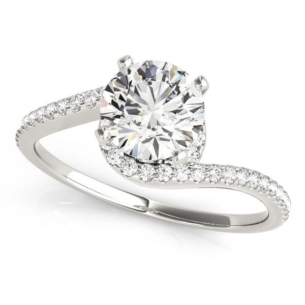 Bypass Diamond Engagement Ring · 0.20 ct tw