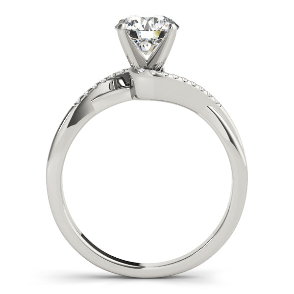 Bypass Diamond Engagement Ring · 0.09 ct tw
