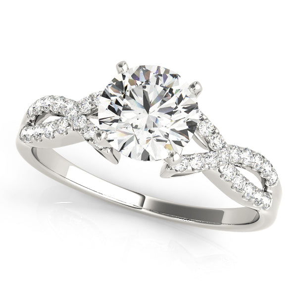 Multi-Row Diamond Engagement Ring · 0.17 ct tw