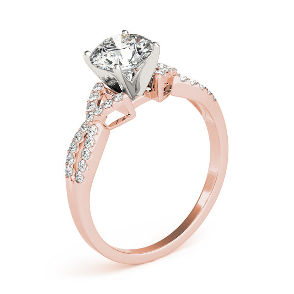 Multi-Row Diamond Engagement Ring · 0.17 ct tw