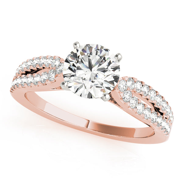 Multi-Row Diamond Engagement Ring · 0.38 ct tw