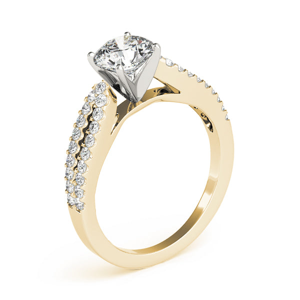 Multi-Row Diamond Engagement Ring · 0.38 ct tw