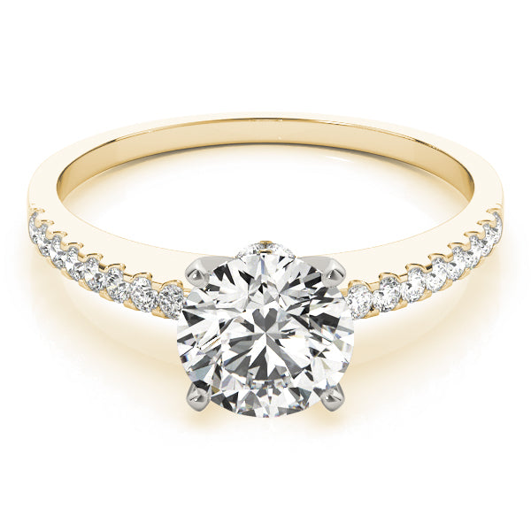 Single Row Prong Set Diamond Engagement Ring · 0.20 ct tw