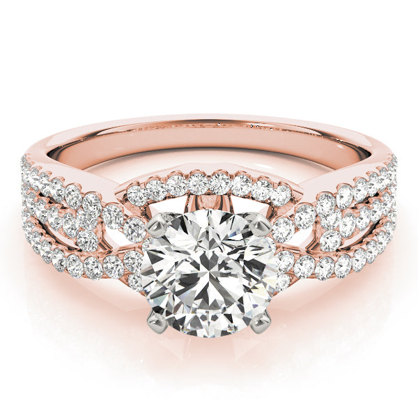 Multi-Row Diamond Engagement Ring · 0.39 ct tw