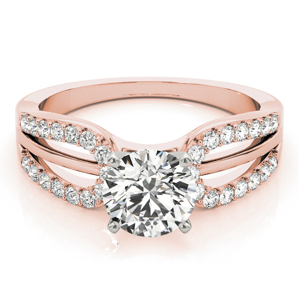 Multi-Row Diamond Engagement Ring · 0.15 ct tw