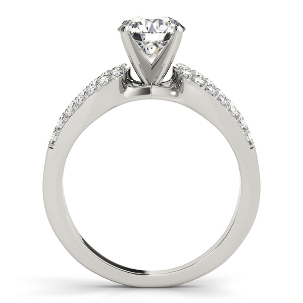 Multi-Row Diamond Engagement Ring · 0.15 ct tw
