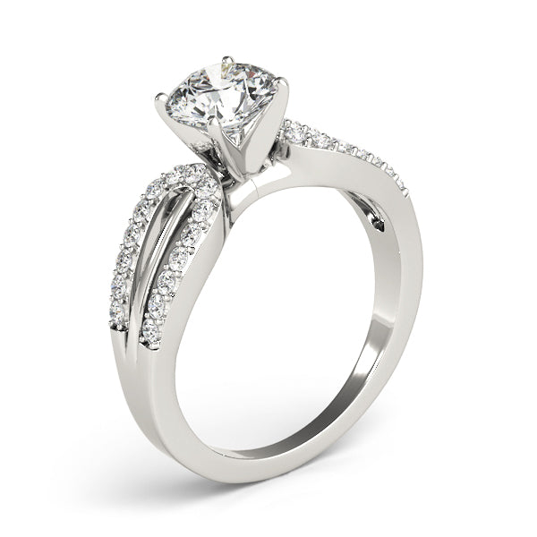 Multi-Row Diamond Engagement Ring · 0.15 ct tw