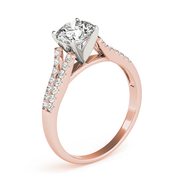 Multi-Row Diamond Engagement Ring · 0.21 ct tw