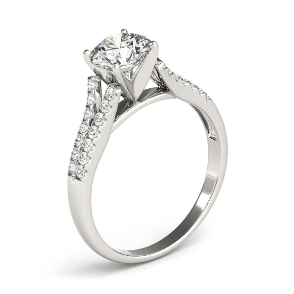 Multi-Row Diamond Engagement Ring · 0.21 ct tw