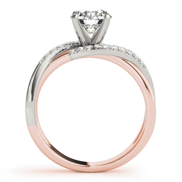 Bypass Diamond Engagement Ring · 0.11 ct tw