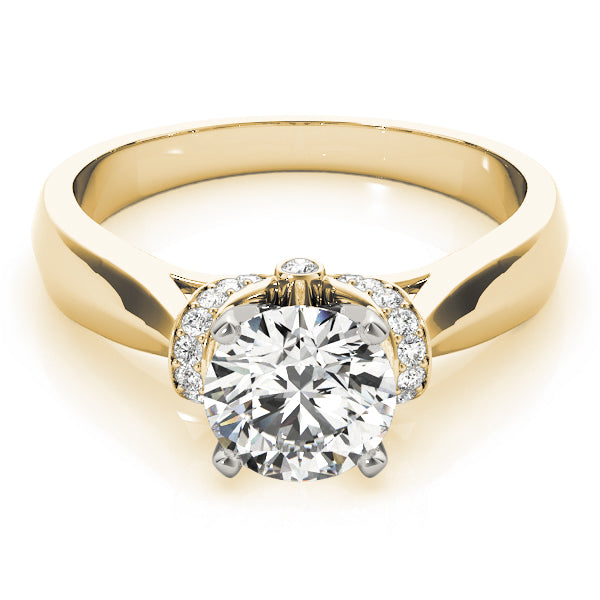 Diamond Solitaire Engagement Ring · 0.12 ct tw