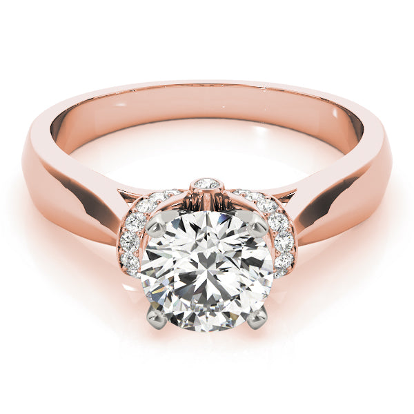 Diamond Solitaire Engagement Ring · 0.12 ct tw