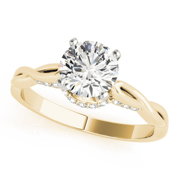 Round Diamond Solitaire Engagement Ring · 0.11 ct tw