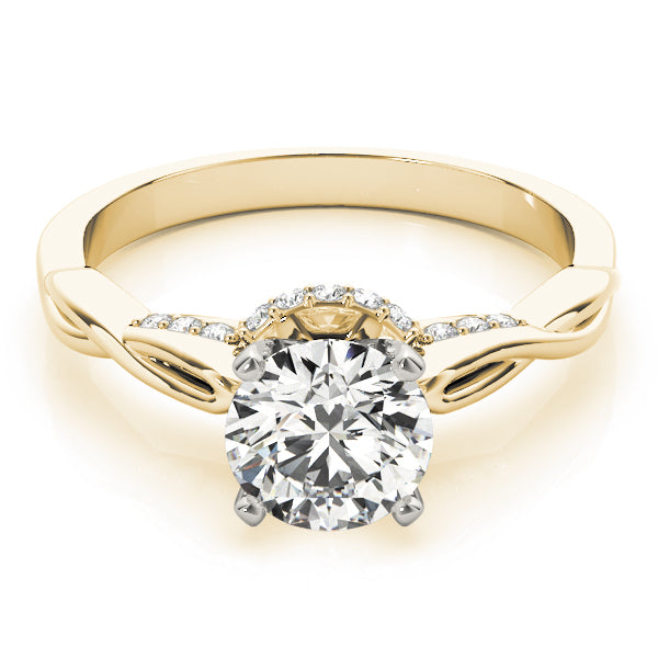 Round Diamond Solitaire Engagement Ring · 0.11 ct tw