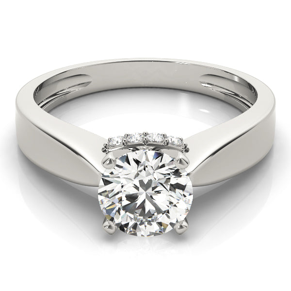 Round Diamond Solitaire Engagement Ring · 0.04 ct tw