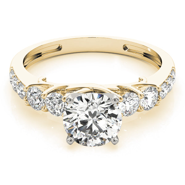 Single Row Prong Set Diamond Engagement Ring · 0.63 ct tw