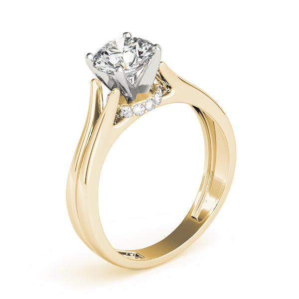 Round Diamond Solitaire Engagement Ring · 0.05 ct tw