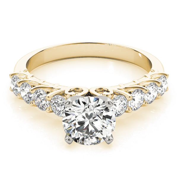 Single Row Prong Set Diamond Engagement Ring · 0.80 ct tw