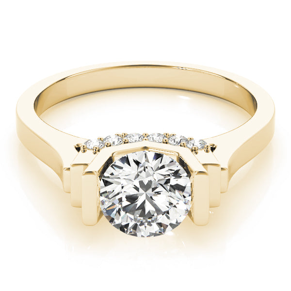 Round Diamond Solitaire Engagement Ring · 1.09 ct tw