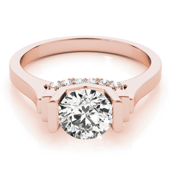 Round Diamond Solitaire Engagement Ring · 1.09 ct tw